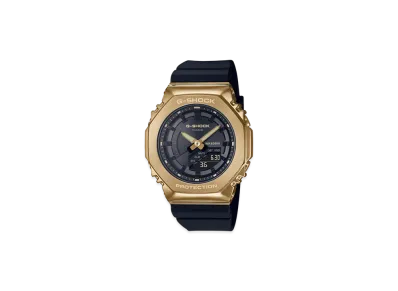 Casio G-Shock 2100 Series Metal Covered Analog-Digi M Watch "Black/Cmbi"