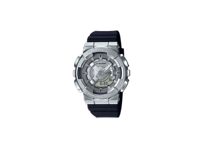 Casio G-Shock Metal Covered GM-110 Analog-Digi M Watch "Black/Cmbi"