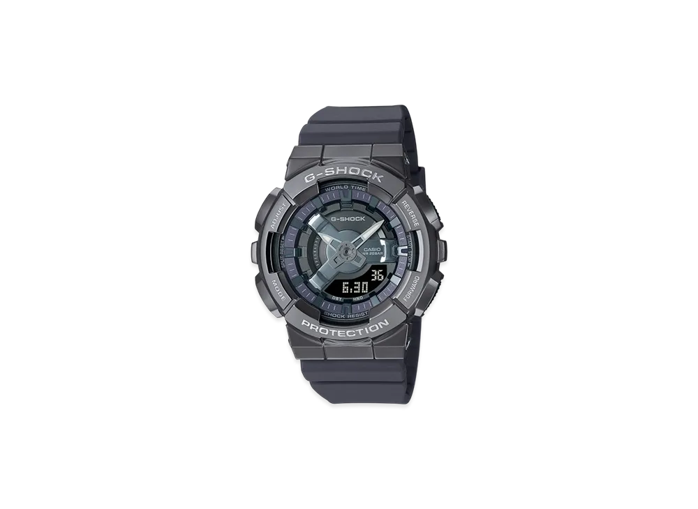 Casio G-Shock Metal Covered GM-110 Analog-Digi M Watch "Dark Gray"