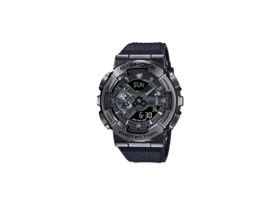 Casio G-Shock Metal Covered GM-110 Analog-Digi M Watch "Black"