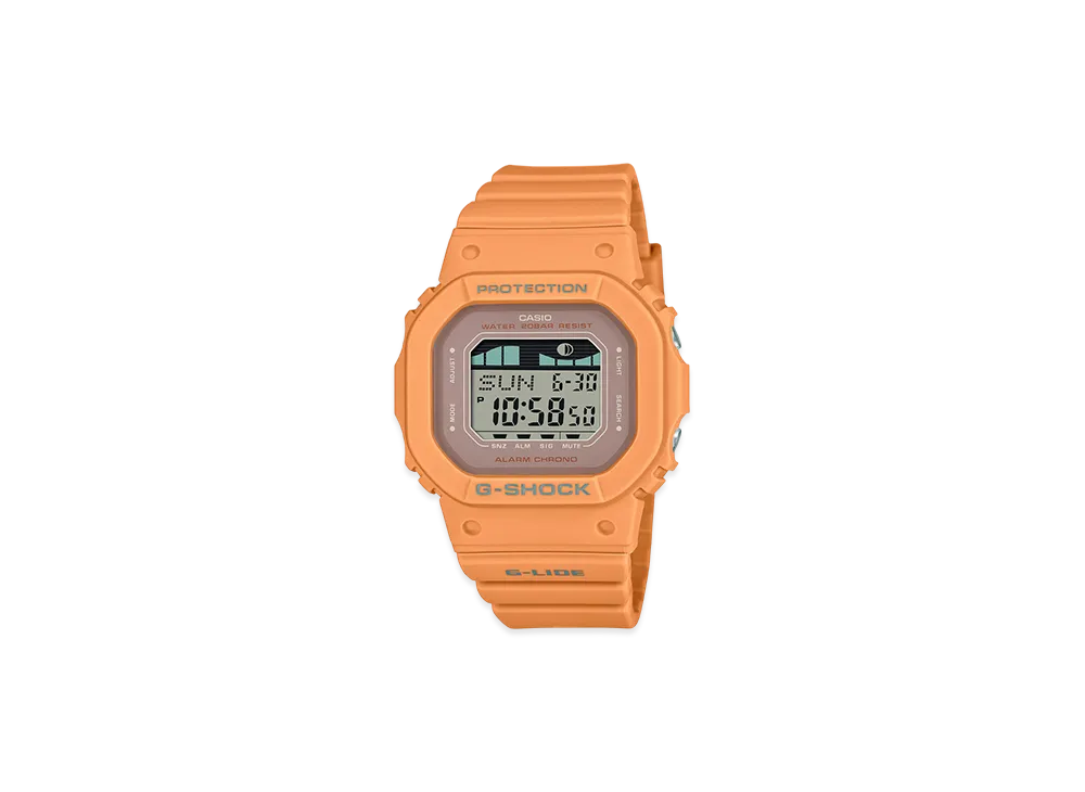 Casio G-Shock G-Lide M Watch With Tide Graph "Orange"