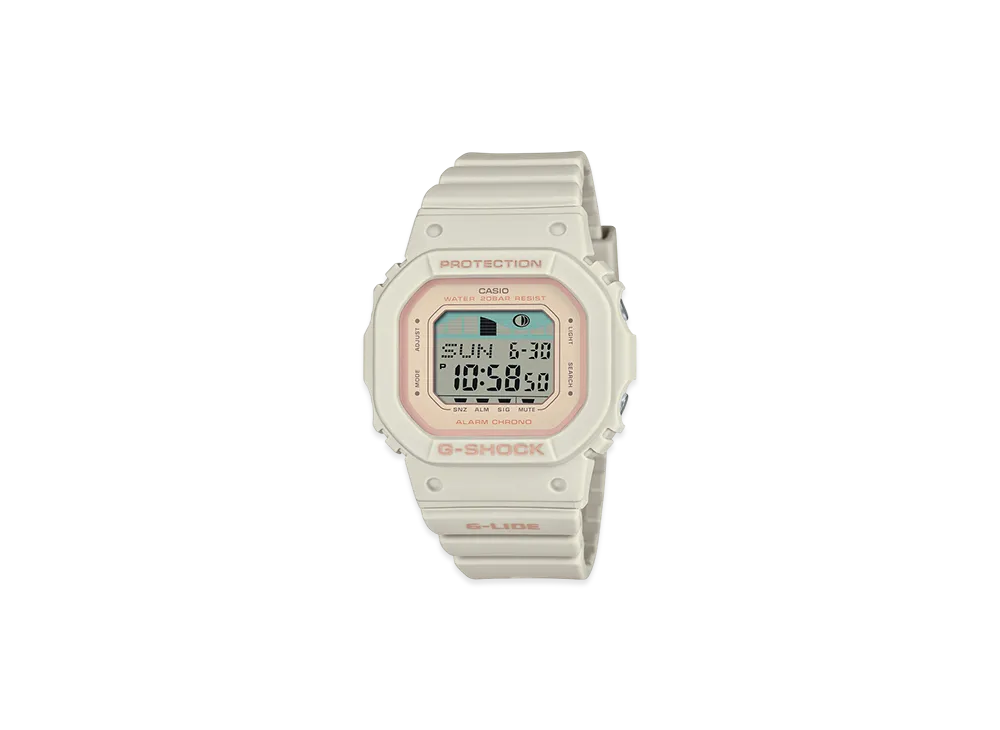 Casio G-Shock G-Lide M Watch With Tide Graph "Ivory"