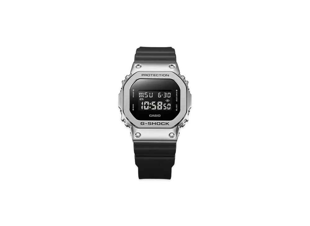 Casio G-Shock GM-5600 Metal Covered Digital M Watch "Black/Cmbi"