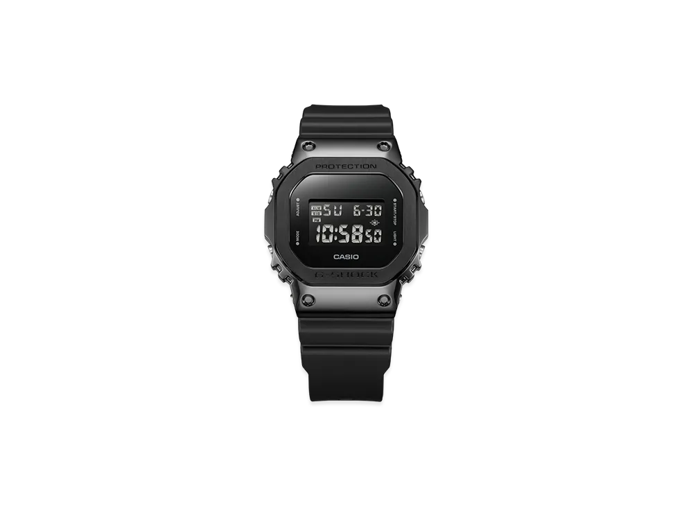 Casio G-Shock GM-5600 Metal Covered Digital M Watch "Black"
