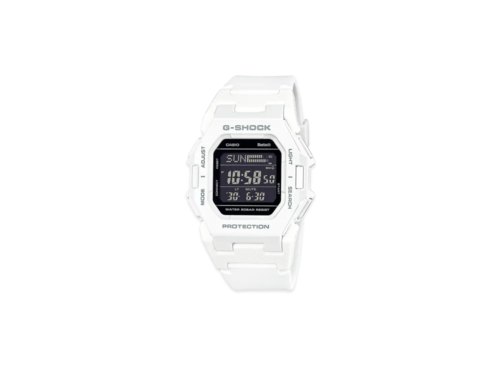 Casio G-Shock GD-B500 Mobile Link Digital M Watch "White/Comb"