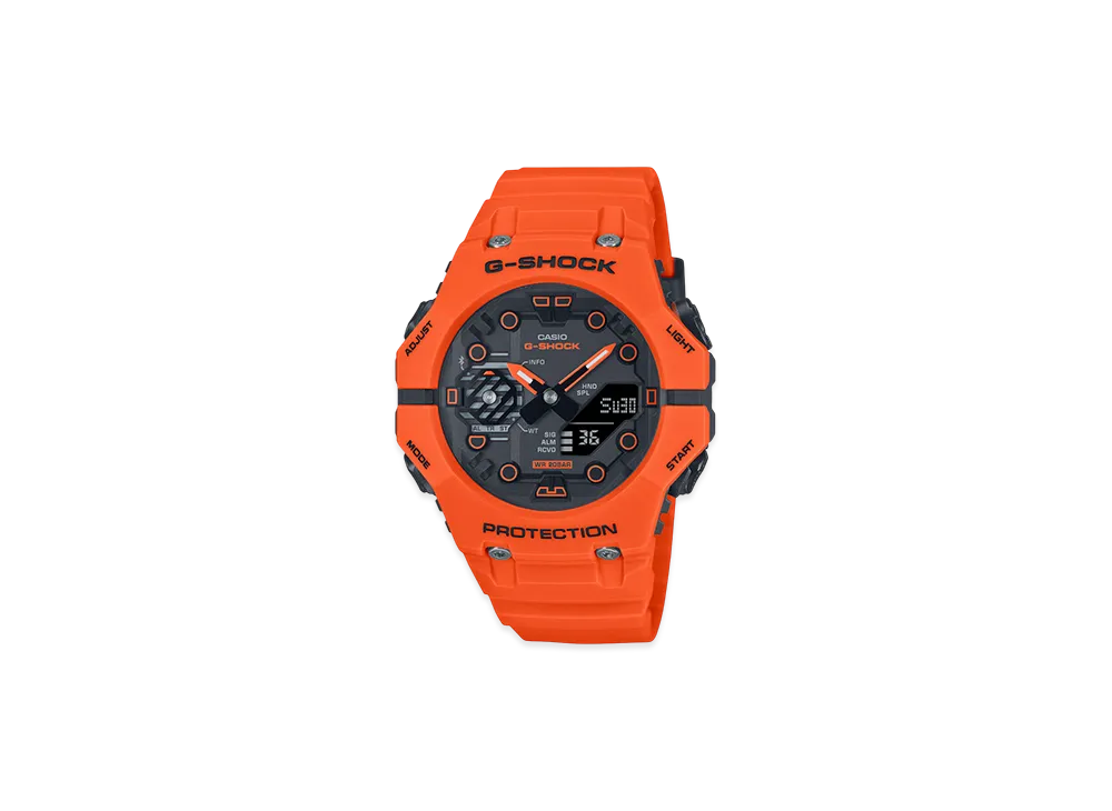 Casio G-Shock GA-B001 Mobile Link Analog-Digi M Watch "Orange"