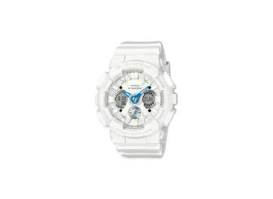 Casio G-Shock GMA-S120 Compact Size Analog-Digi M Watch "White/Comb"