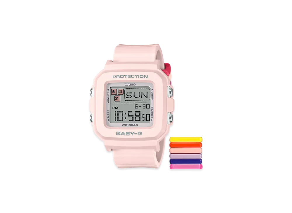 Casio G-Shock Baby-G Plus BGD-10 Digital L Watch With Band Loop "Pink"