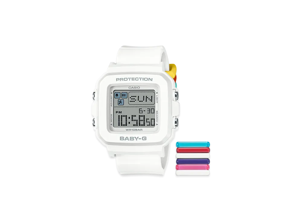 Casio G-Shock Baby-G Plus BGD-10 Digital L Watch With Band Loop "White"
