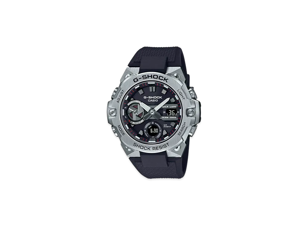 Casio G-Shock G-Steel Mobile Link Radio Solar M Watch "Black/Cmbi"