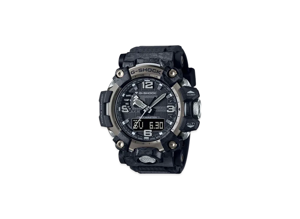 Casio G-Shock Mudmaster Analog-Digital Radio-Controlled Solar M Watch "Black/Cmbi"