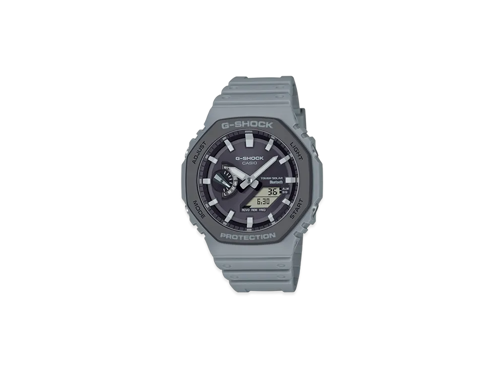 Casio G-Shock UrBAn Utility 2100 Mobile Link Analog-Digi Solar M Watch "Gray"