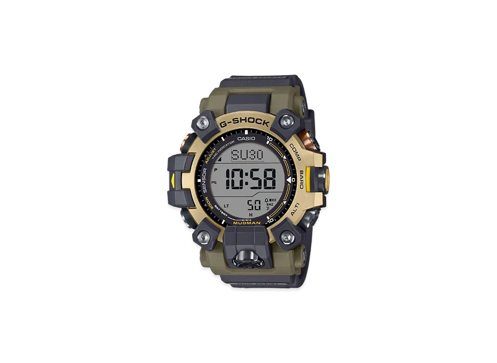 Casio G-Shock Mudman Earthwatch Collaboration Radio Solar M Watch "Black/Cmbi"