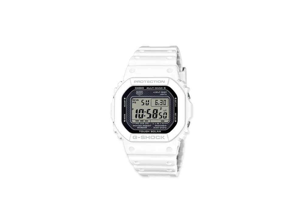 Casio G-Shock 5000 Radio Solar Digital M Watch "White/Comb"