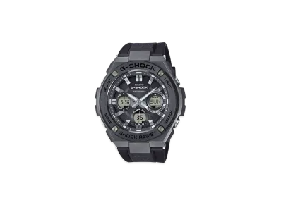 Casio G-Shock G-Steel Analog-Digi Radio Solar M Watch "Black"