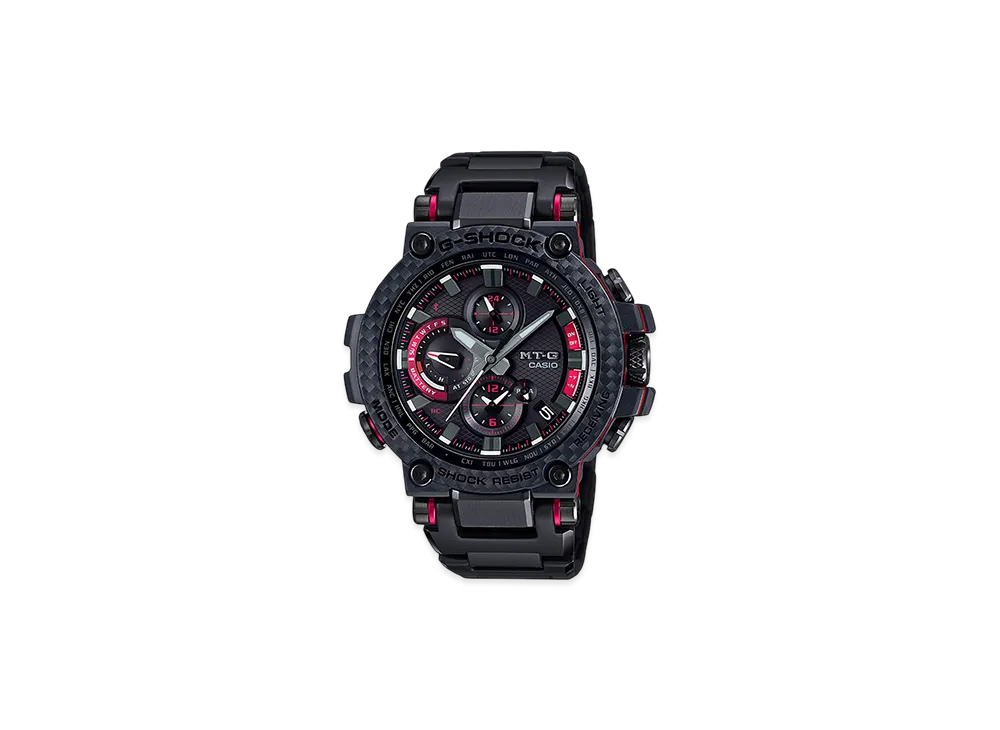 Casio G-Shock G 19A Bluetooth Radio Solar M Watch "Black/Red"