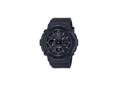 Casio G-Shock Multi-Band 6 Radio Solar Analog-Digi L Watch "Black"