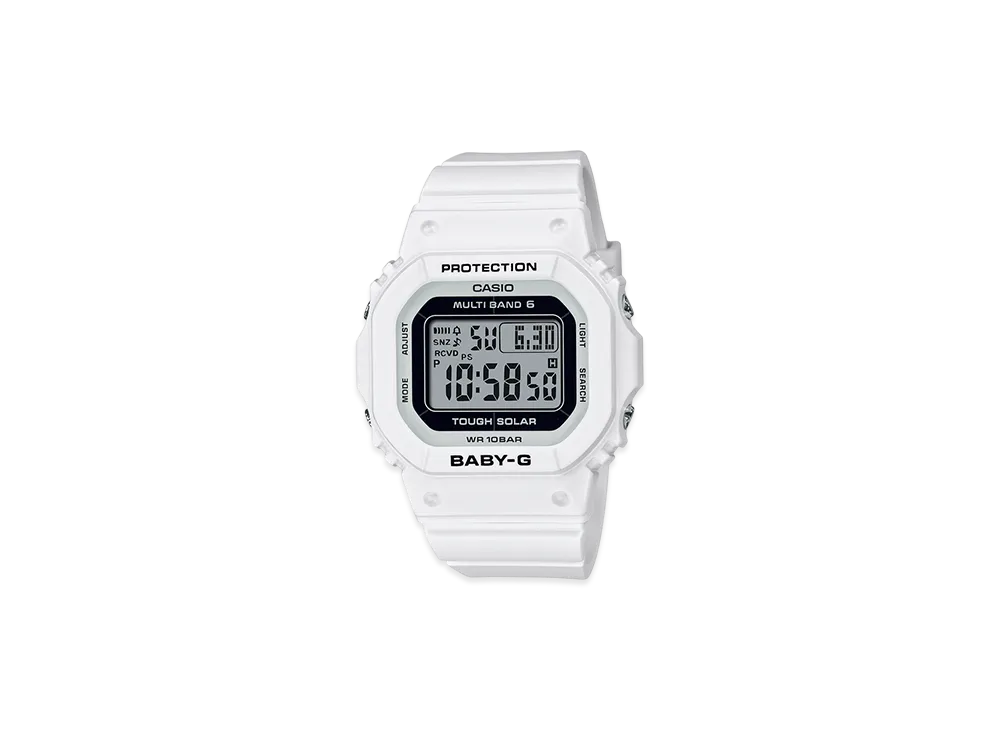 Casio G-Shock BGD-5650 Series Digital Radio Solar L Watch "White/Comb"
