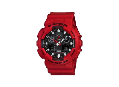 Casio G-Shock GA-100B-4AJF "Red"