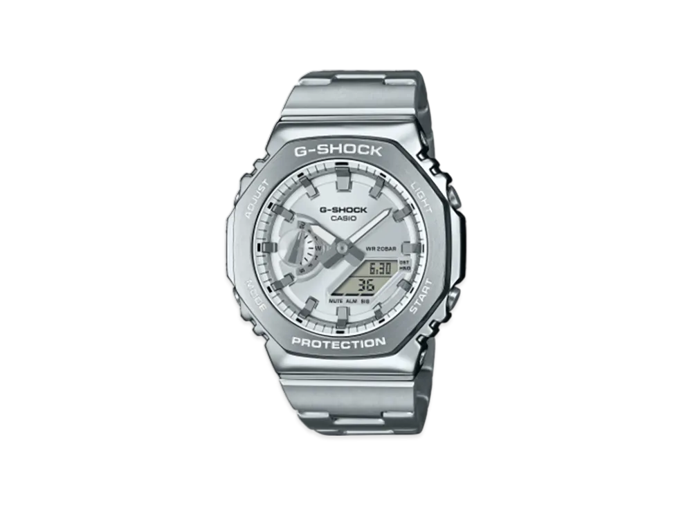 Casio G-Shock GM-2110D-7AJF "Silver"