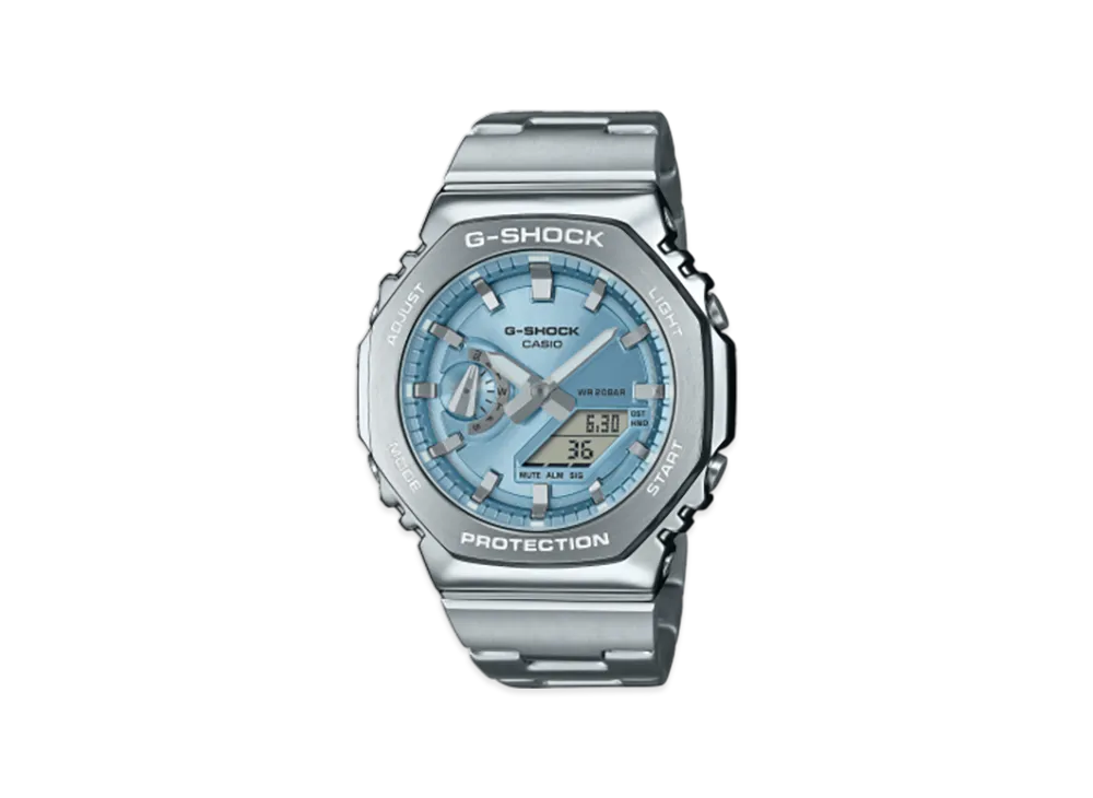 Casio G-Shock GM-2110D-2AJF "Silver"