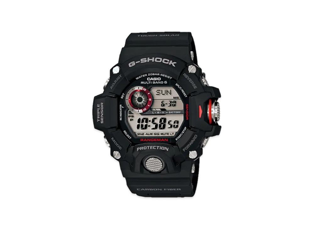 G-SHOCK　gw 9400j 中古　カシオ カシオ Gショック G-SHOCK レンジマン 世界6局ソーラー電波 GW-9400J