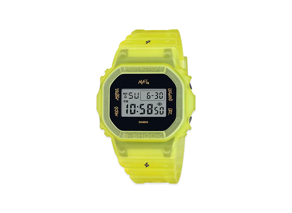 Casio G-Shock DWE-5600JB-1A9JR "Yellow"