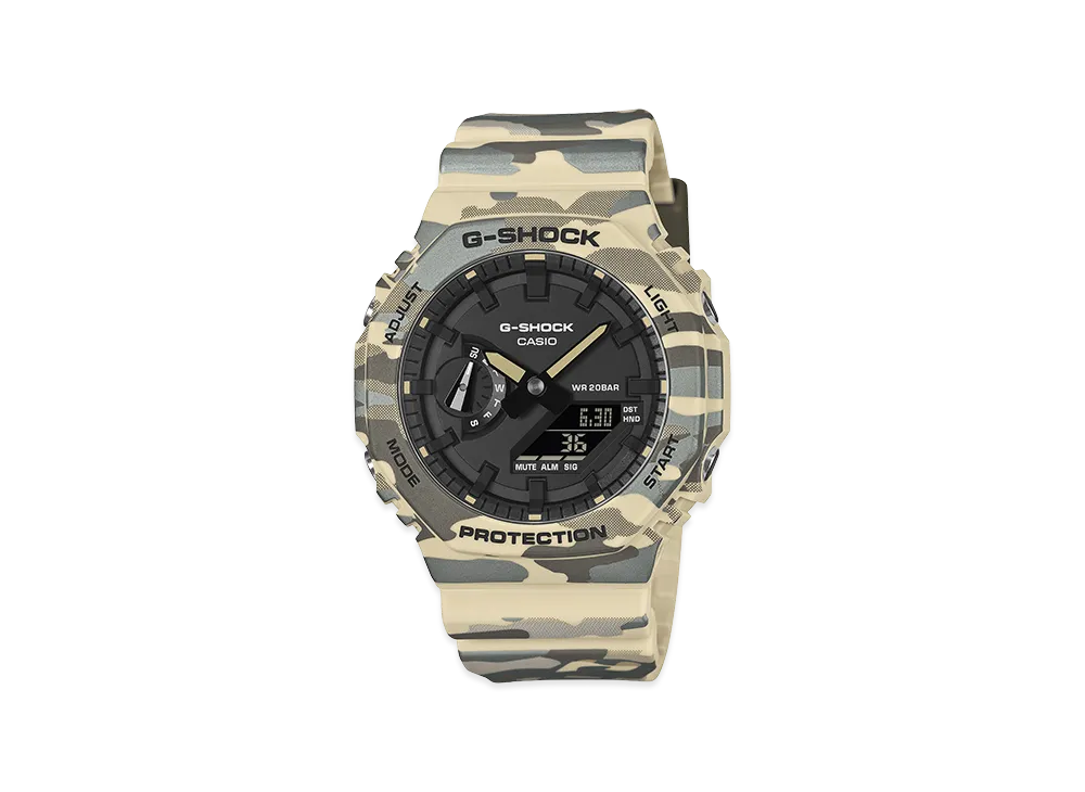 Casio G-Shock GA-2100CM-5AJF "Camo"