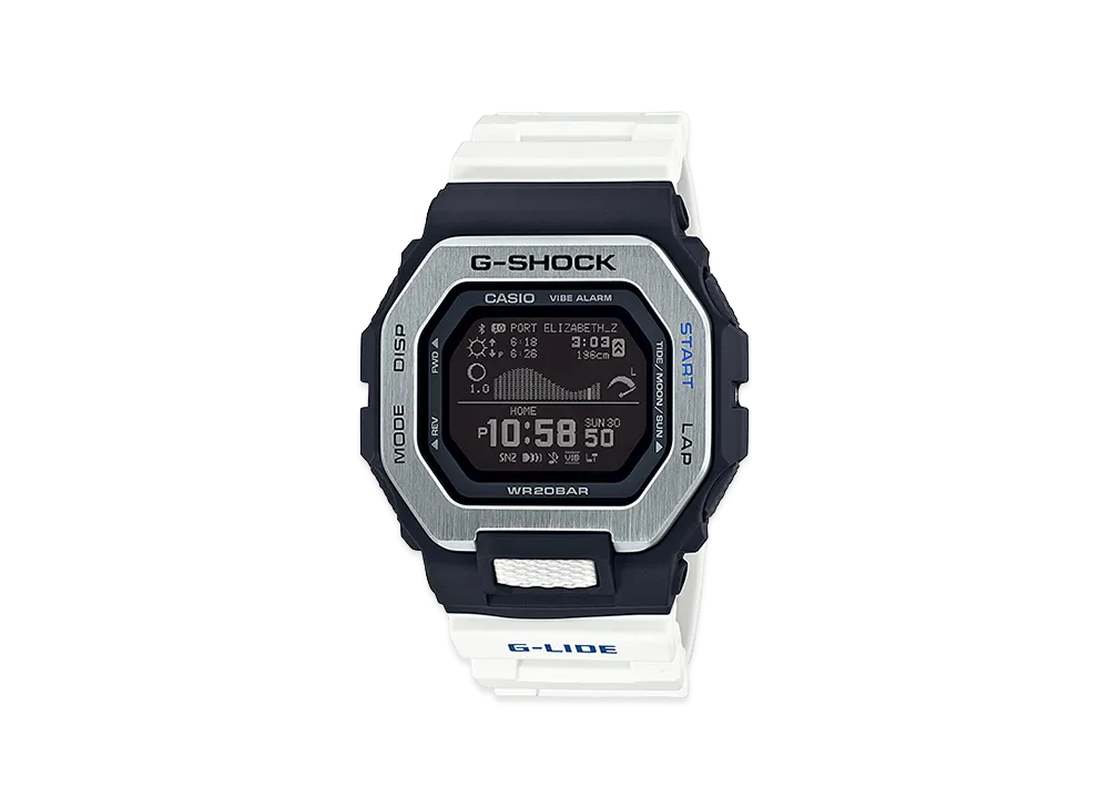 Casio G-Shock GBX-100-7JF "Black/White"