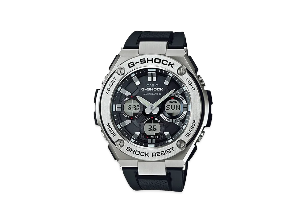 Casio G-Shock GST-W110-1AJF "Silver/Black"