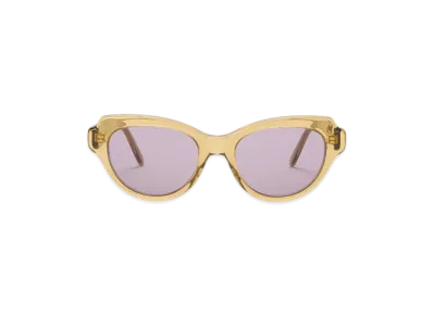 LOEWE Swan Slim Sunglasses "Clear Olive"