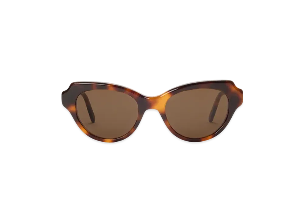 LOEWE Swan Slim Sunglasses "Havana"