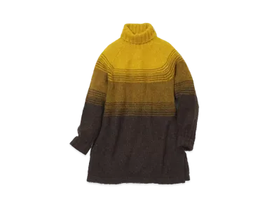 GU x Beautiful People Turtleneck Long Sweater "Yellow"