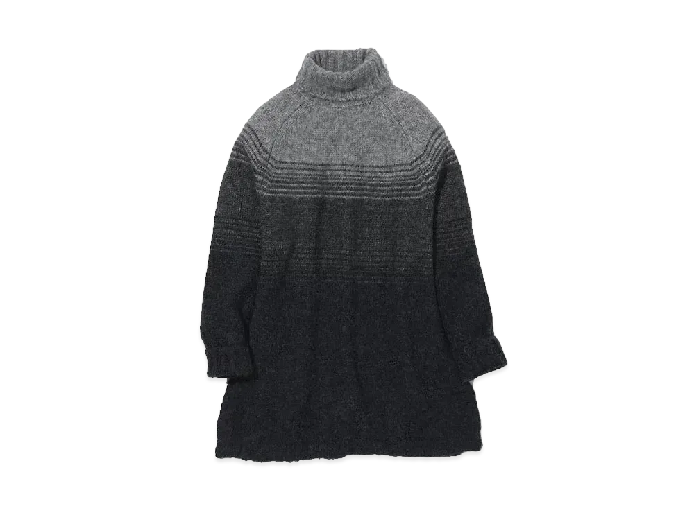GU x Beautiful People Turtleneck Long Sweater "Gray"