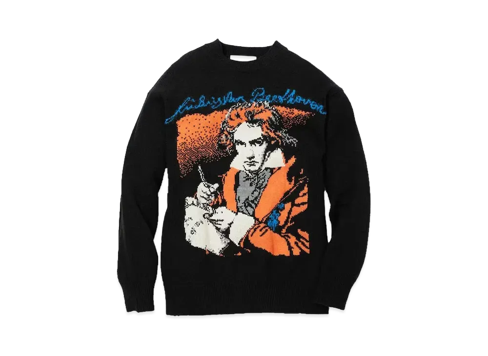 GU x Beautiful People Knit Pullover "Black"