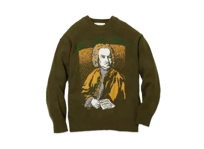 GU x Beautiful People Knit Pullover #1 "Olive"