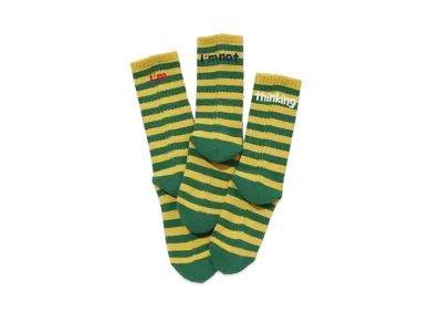 GU x Beautiful People Style Heat Socks "Green"