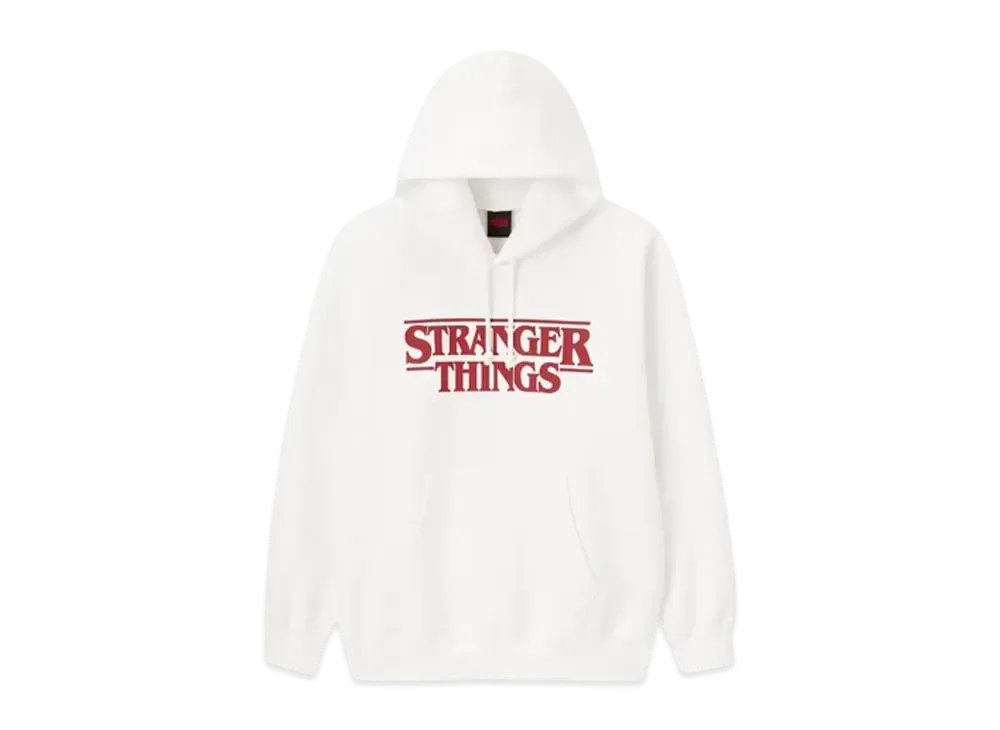 GU X Stranger Things Heavy Weight Sweat Parka "White"