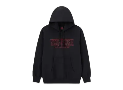 GU X Stranger Things Heavy Weight Sweat Parka "Black"