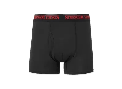 GU X Stranger Things Style Dry Boxer Shorts "Black"