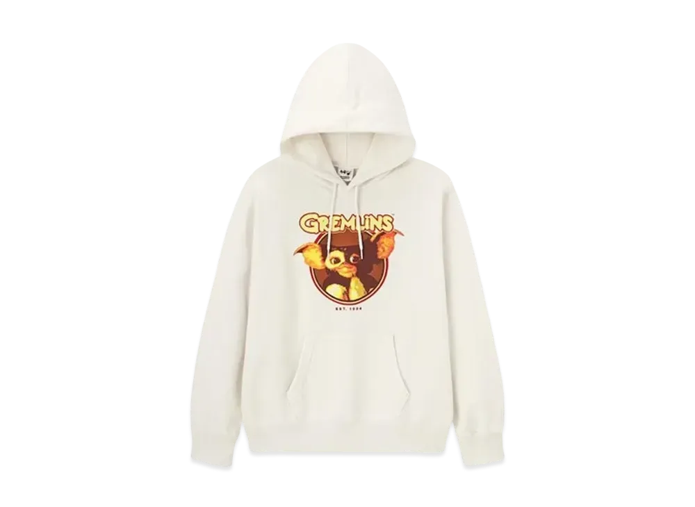 GU x GREMLINS Sweat Pull Parka "Off White"