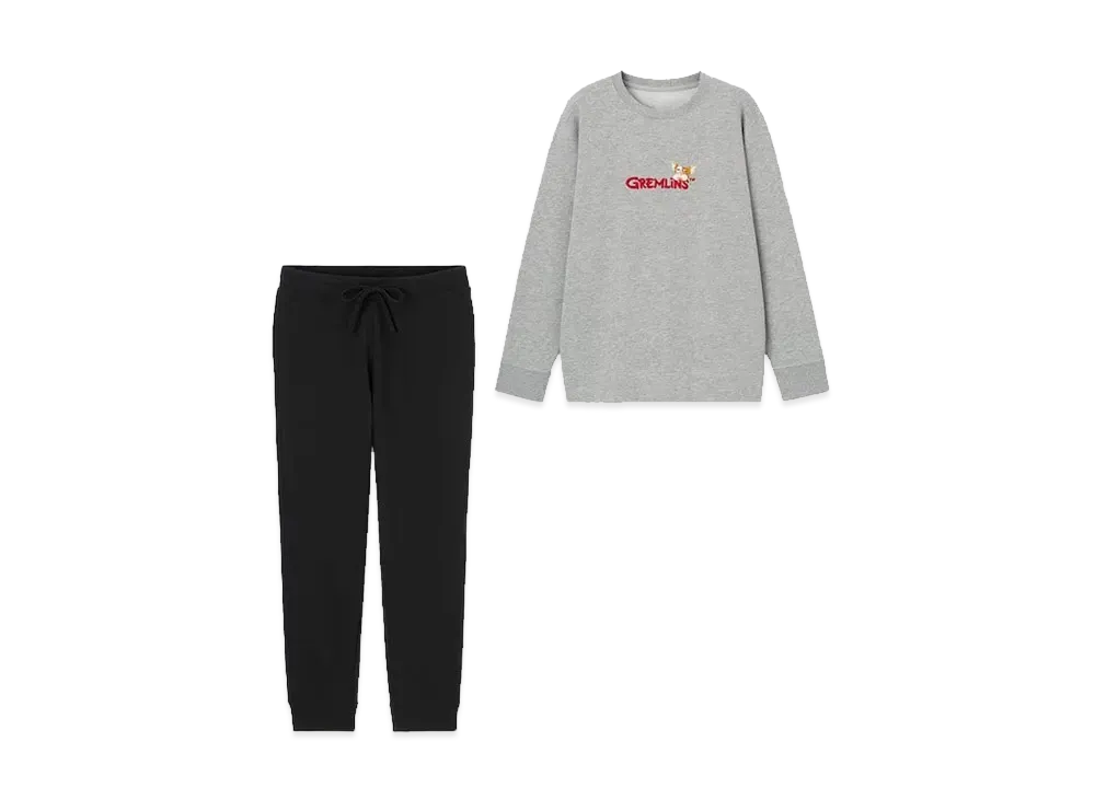 GU x GREMLINS Stretch Soft Lounge "Gray"