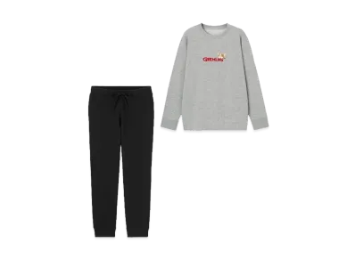 GU x GREMLINS Stretch Soft Lounge "Gray"