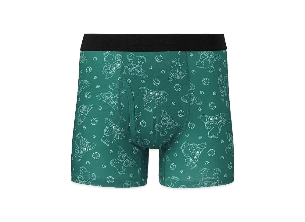 GU x GREMLINS Style Dry Boxers "Dark Green"