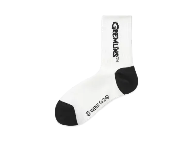 GU x GREMLINS High Ankle Socks "Off White"