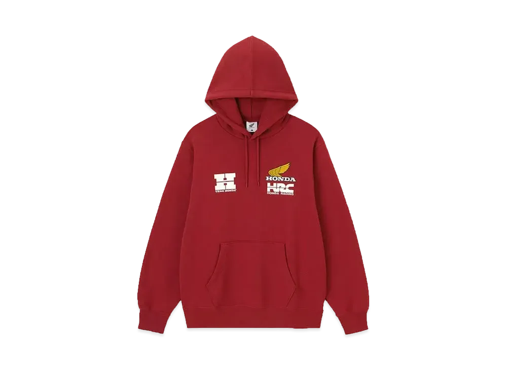 GU x HONDA Sweat Pull Parka "Wine"