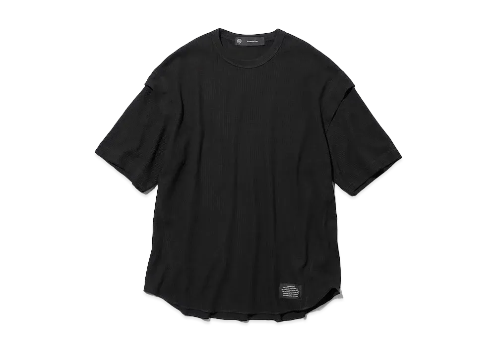 GU x UNDERCOVER Dry Waffle T "Black"