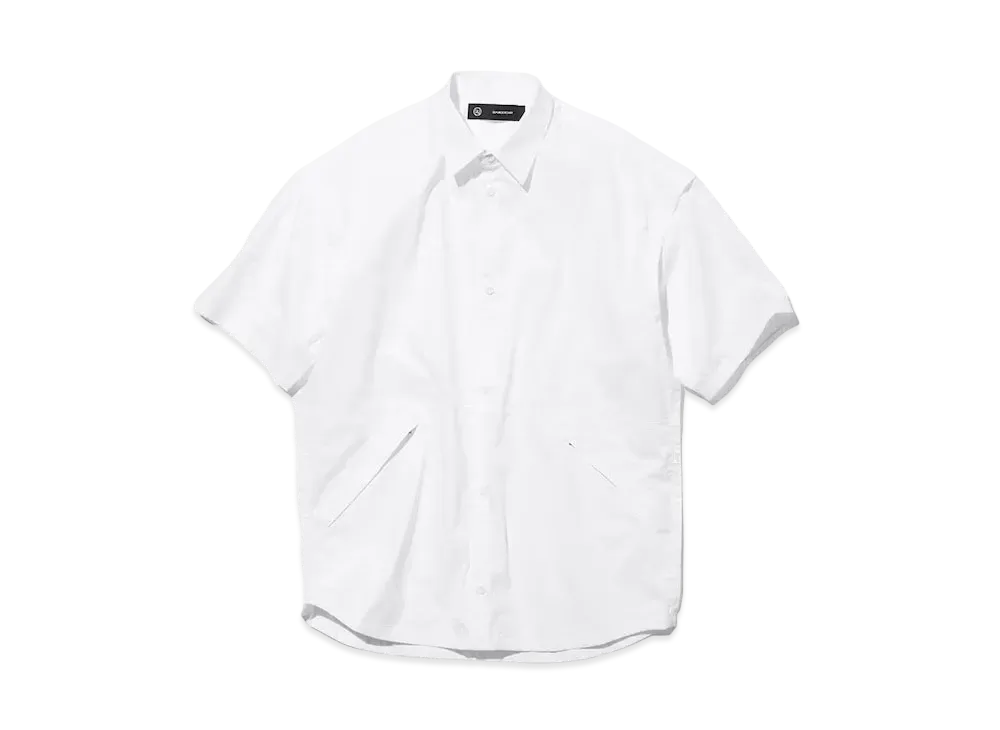 GU x UNDERCOVER Zip Pocket Shirt "White"