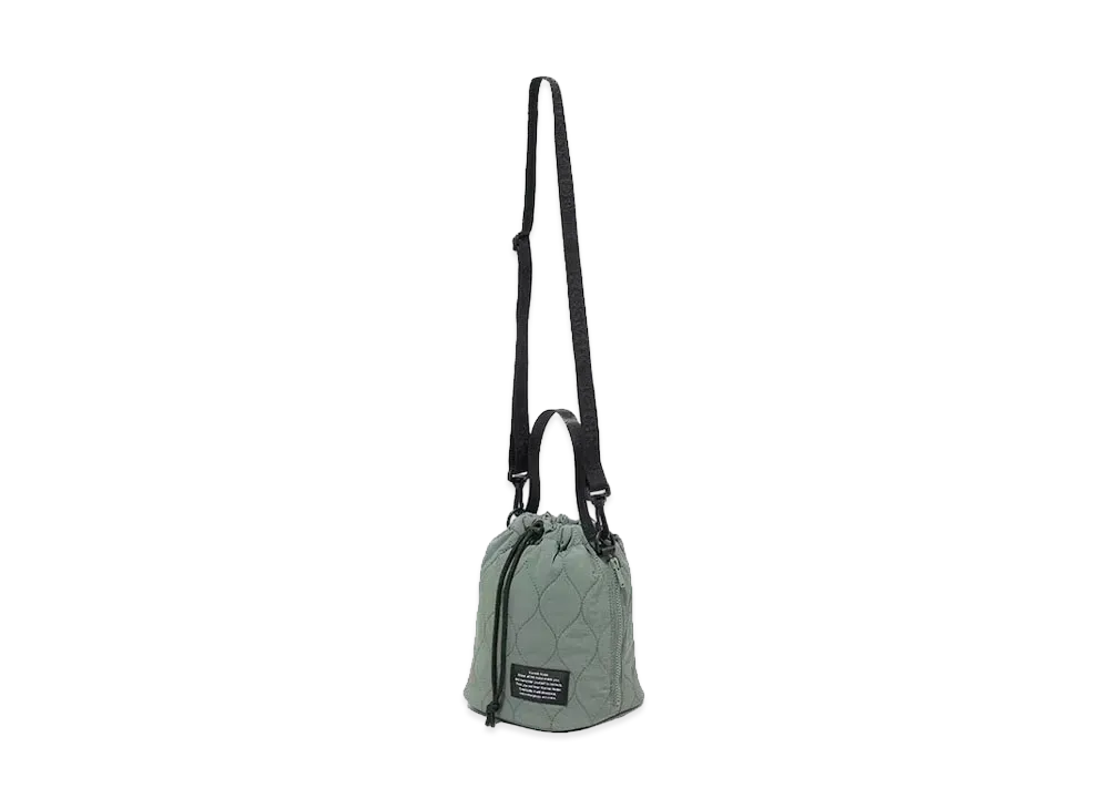 GU x UNDERCOVER Quilted Sacoche "Olive"