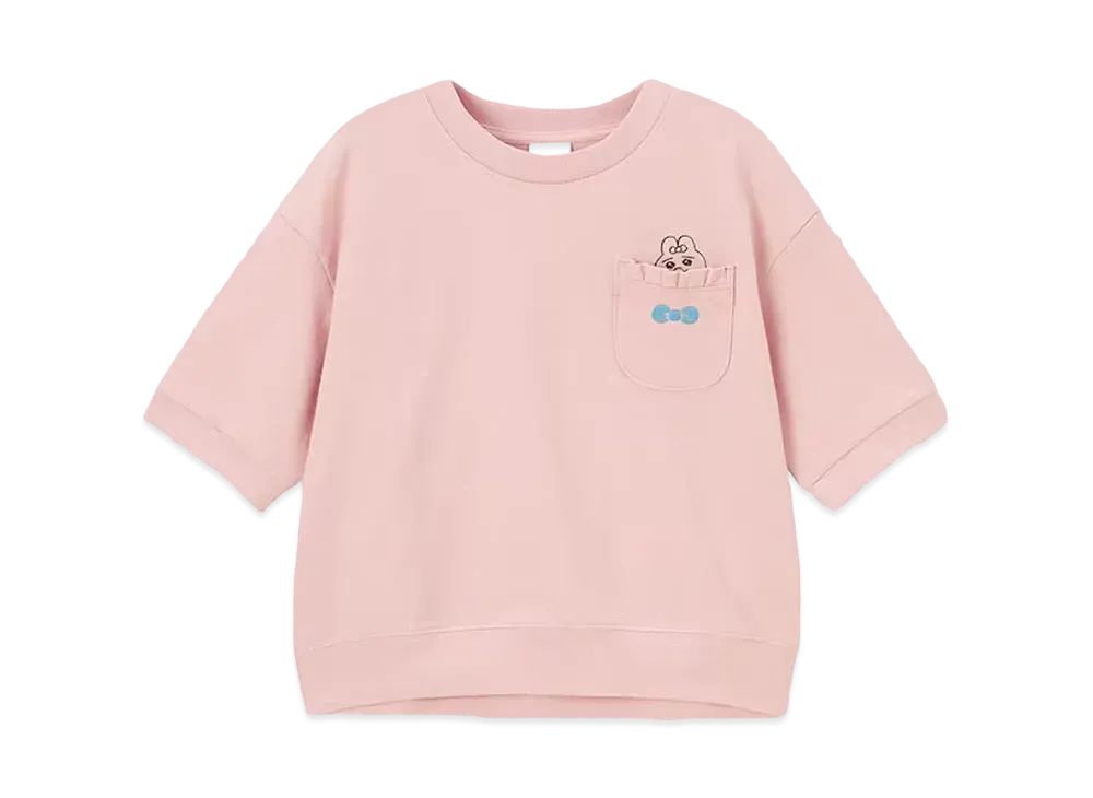 GU x Opanchu Usagi Light Sweat T-Shirt 1 "Pink"